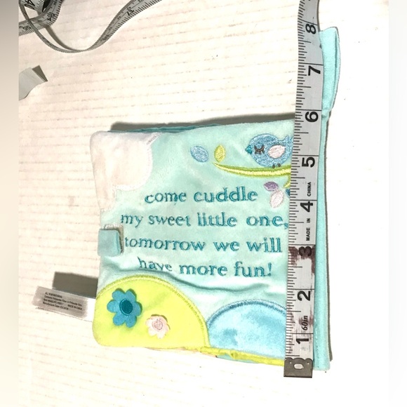 Douglas Baby Elephant/Bunny Sweet Animals Soft Crinkle Lovey Sensory Books Set-2 - Picture 11 of 11